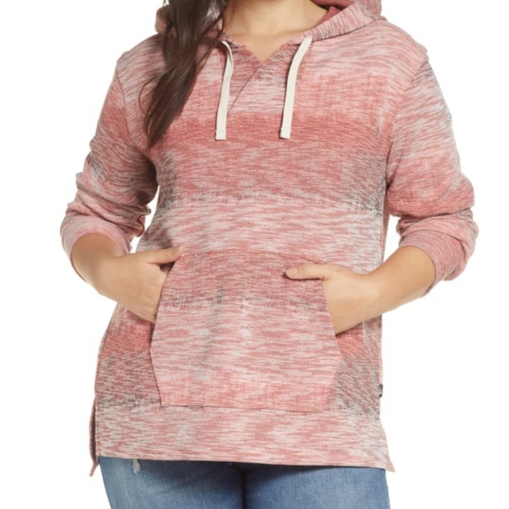 NWT The North Face Spiced Coral Heathered Hoodie